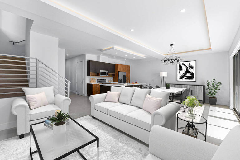 AI Virtual Staging by AgentUp