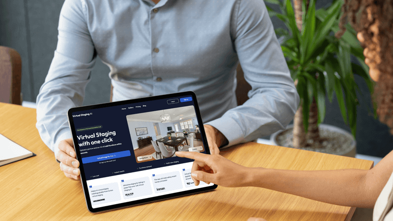 virtual staging ai app