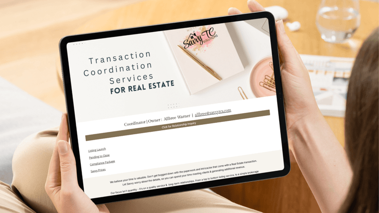 real estate transaction coordinator services