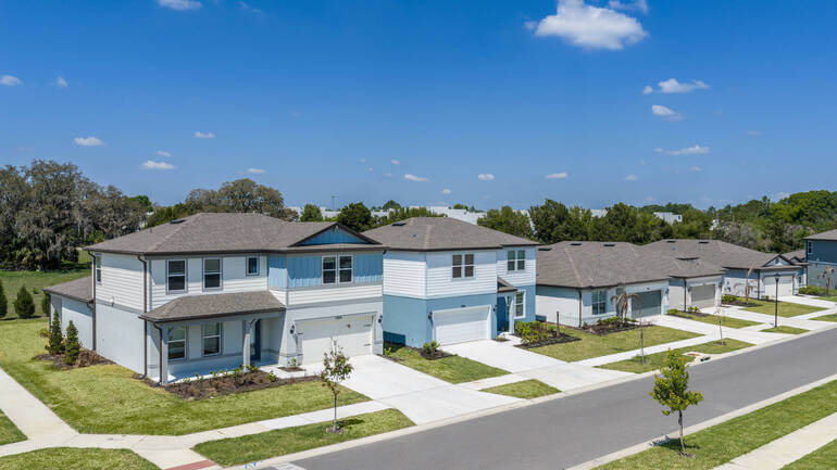 Exterior shot, street signs and power lines removed.