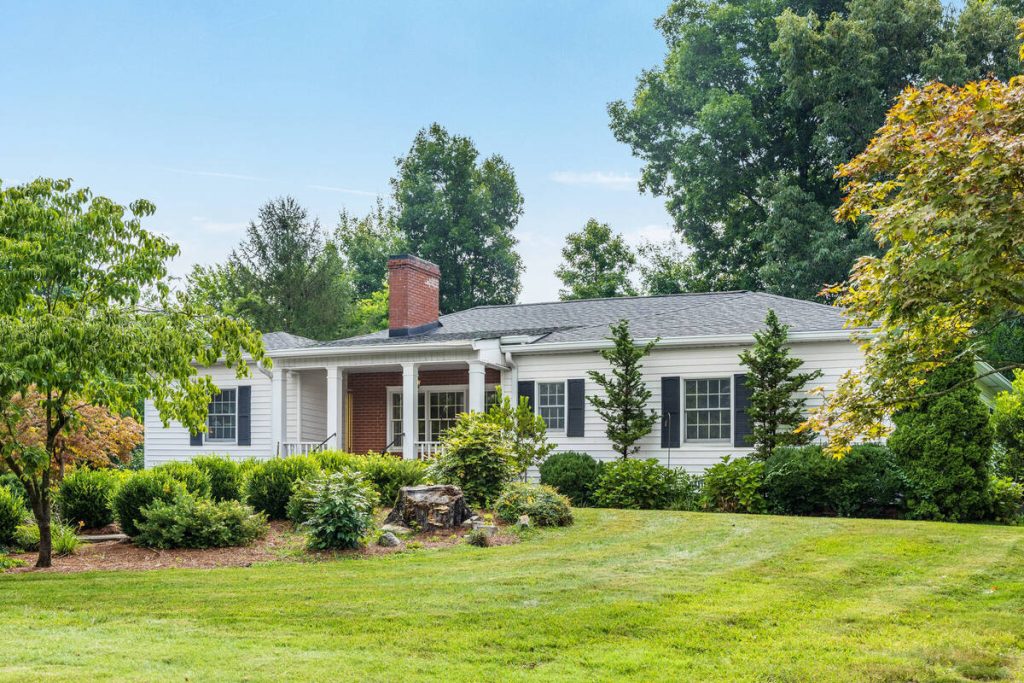 Front exterior enhanced with photo editing for real estate agents