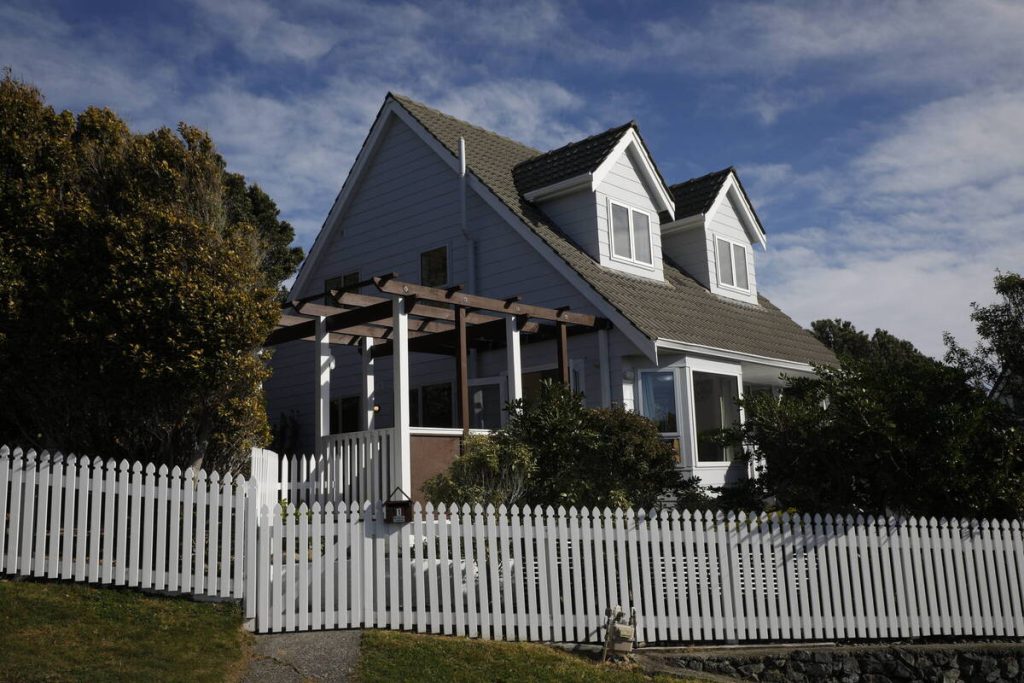 Home exterior before real estate photo editing AI enhancement