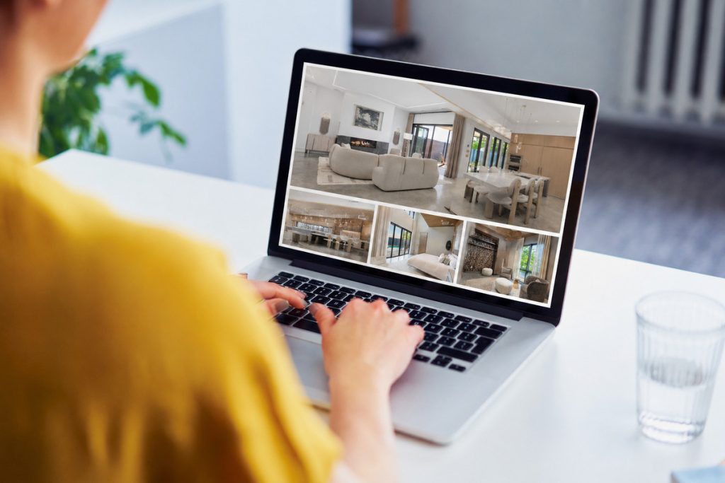 Single property websites photo gallery showcasing multiple interior property images